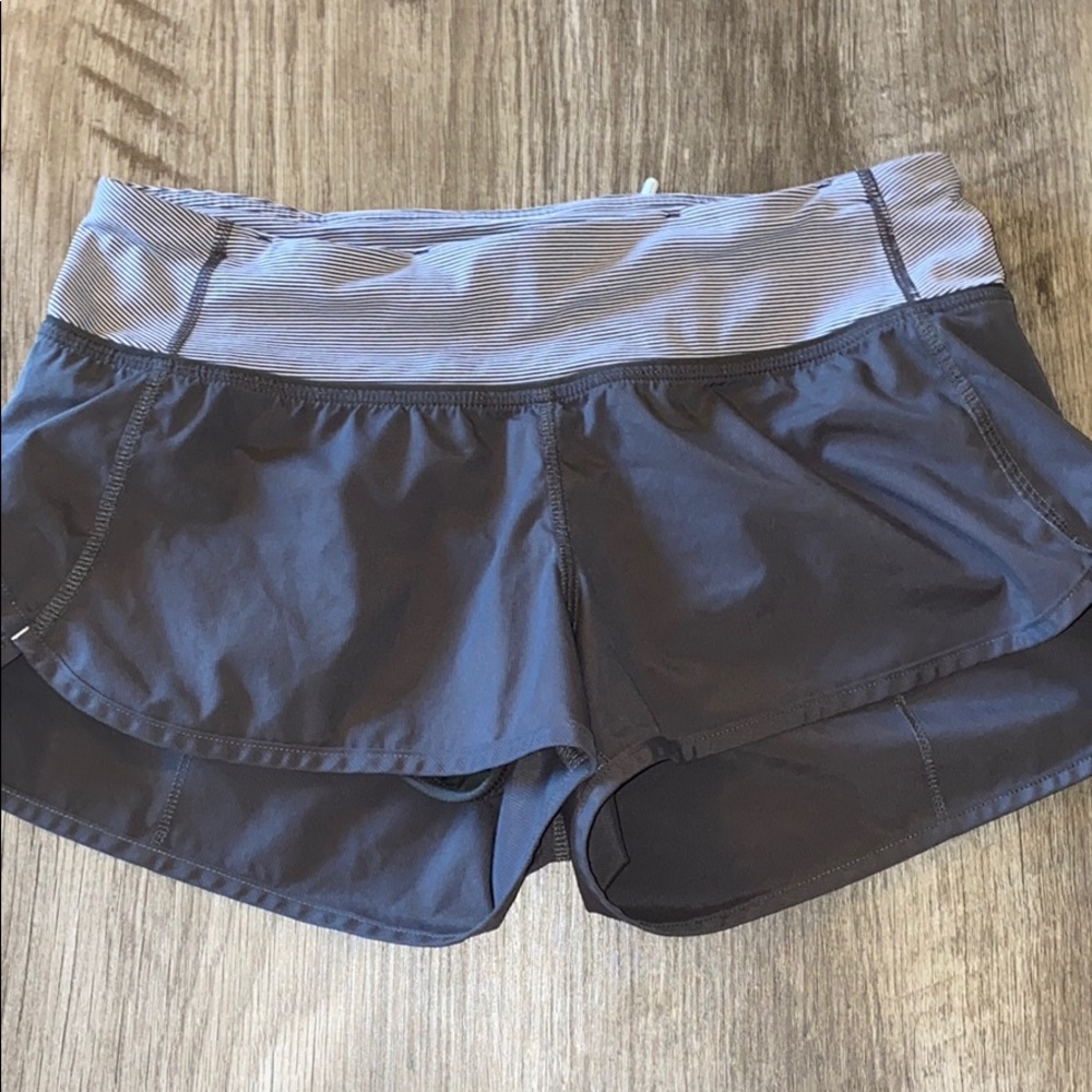 Lululemon speed shorts